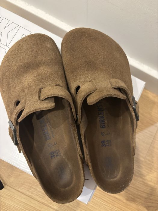 BIRKENSTOCK boston soft footbed– brązowe, EU 38