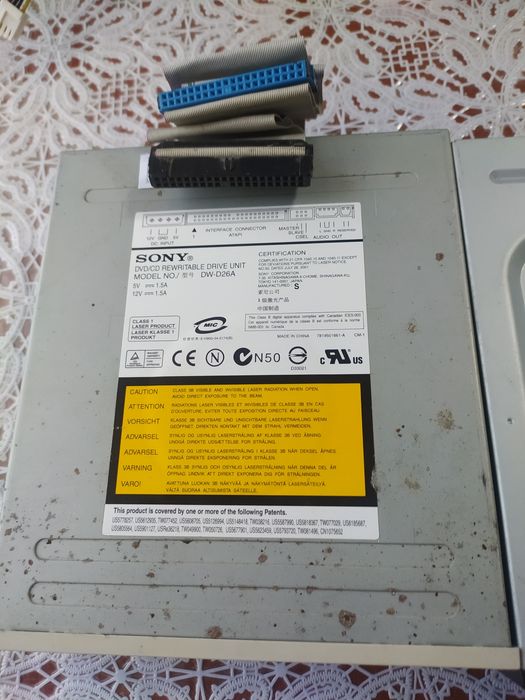 DVD-ROM 16x.Пишучі. Б/у.