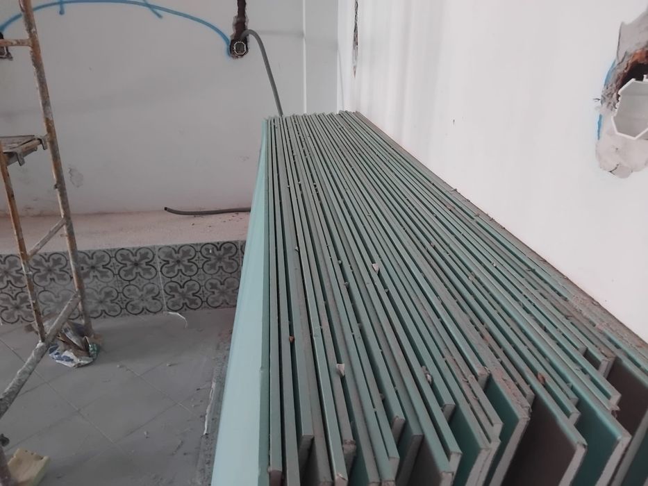 35 Placas de Pladur Verde Hidrófugo – 2,50 m – Restante de Obra