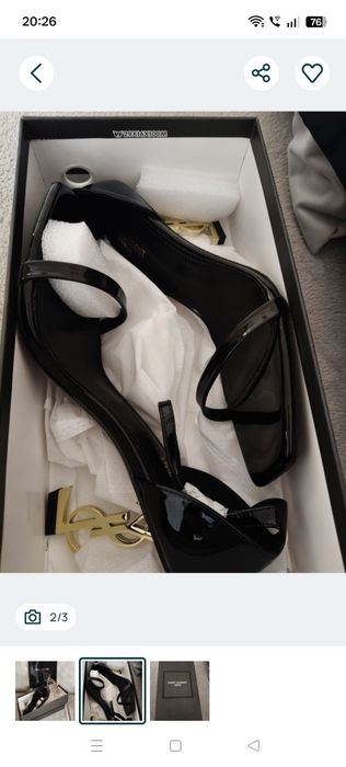 Buty ysl rozmiar 39