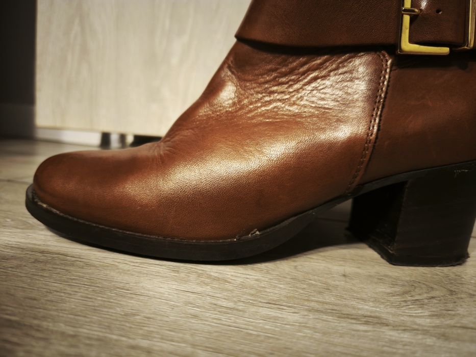 Kozaki Wittchen skóra