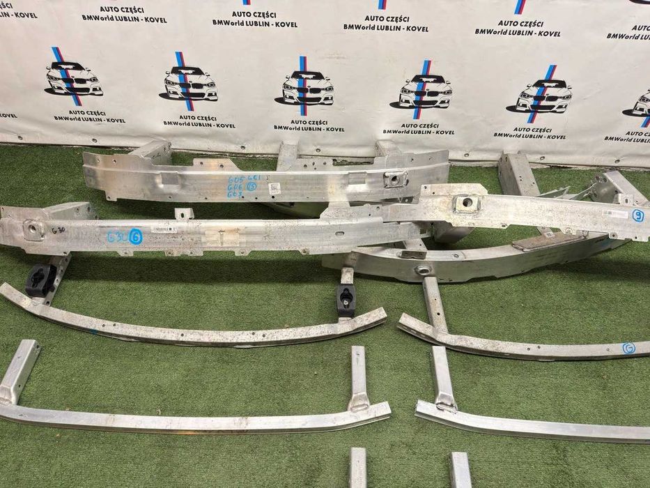 Підсилювач BMW G20 G30 G15 G11 G05 X5 G06 X6 G07 G24 G32 G12 G01 G02 G22 G26 G31 G15 G16 G12 усилитель переднього бампера верхній нижній рест дорест