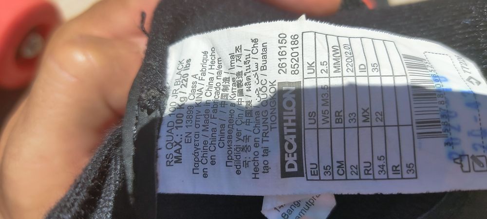 Patins tamanho 3564175176714114124