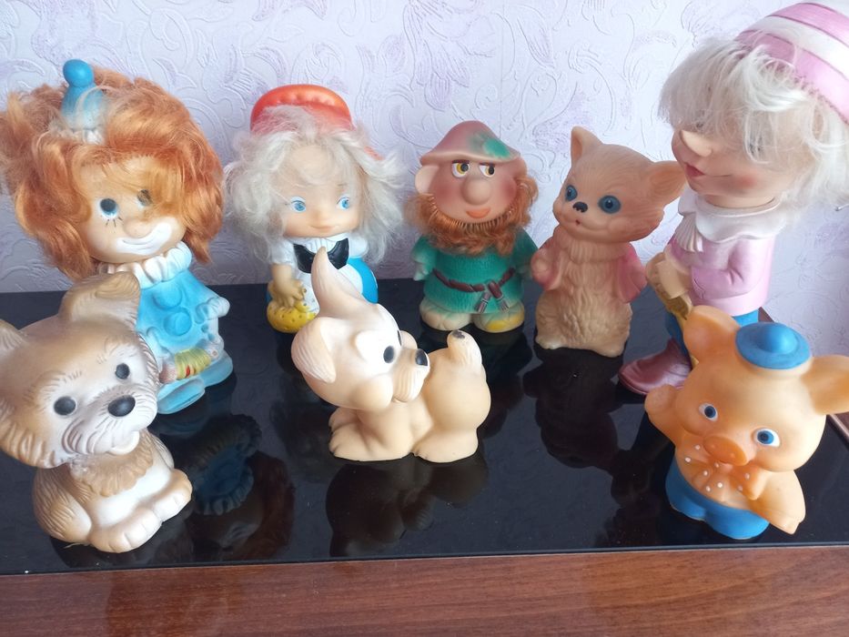 Игрушки резиновые ссср и мягкие