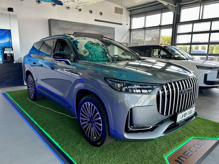 Jaecoo 8 Iridium Silver 2026, dostępny od ręki! - Ubezpieczenie za 1zł