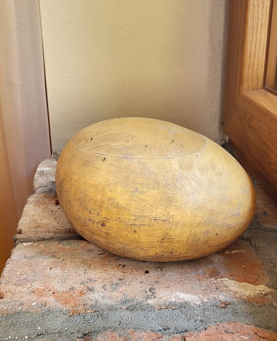 Drewniana forma do kapeluszy, kalotka