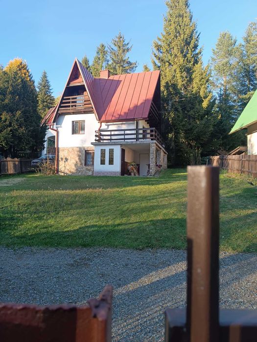 Domek letniskowy z potokiem – Krzczonów | baza wypadowa u bram Beskidów