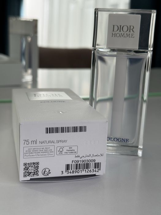 Парфуми чоловічі Dior homme cologne 75 мл
