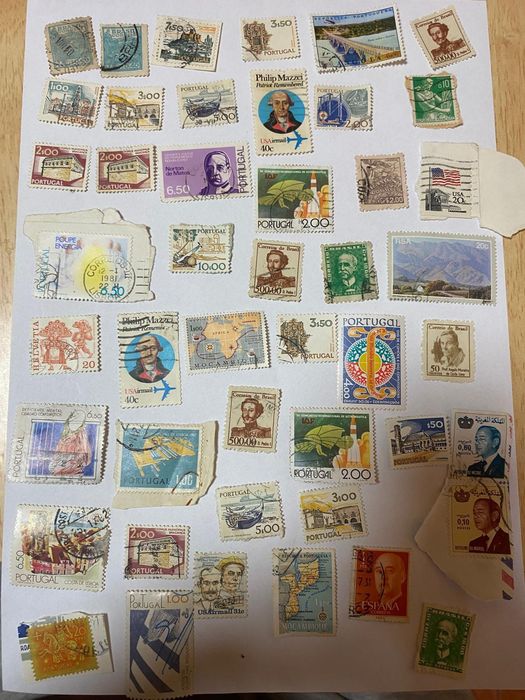 Vendo selos vários