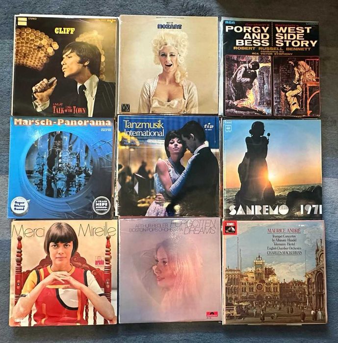 Lote 02 - 72 discos de vinil, Lp's - Musica Clássica