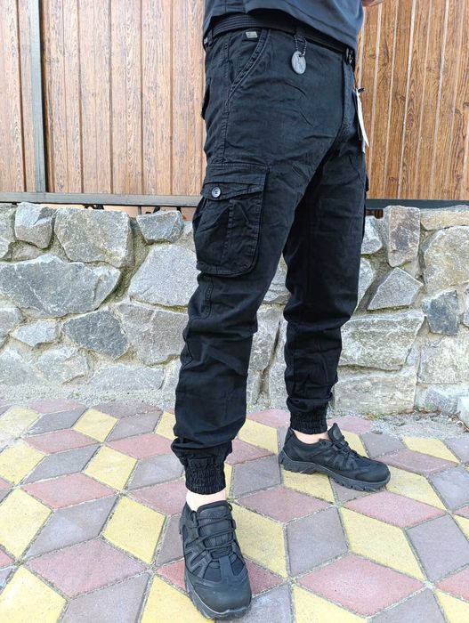 Чоловічі джогери штани ITENO чорні, сірі, сині, коричневі, олива.