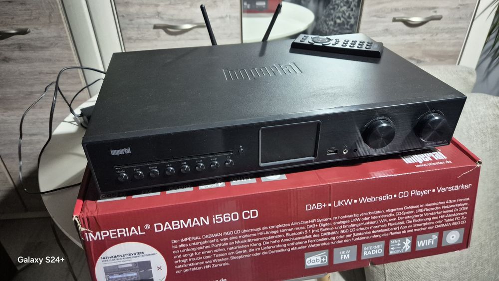 Wzmacniacz cyfrowy Imperial dabman i5 60  cd z funkcjami sieciowymi