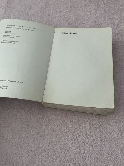 Książka: Pan Tadeusz - Adam Mickiewicz