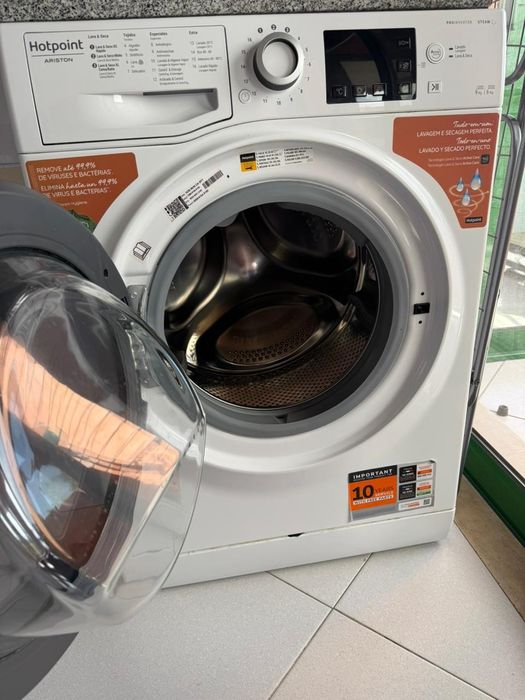 Máquina de lavar e secar roupa