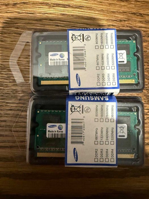 Оперативна память ноутбука DDR3 16Gb 2x8Gb Samsung 12800S нова
