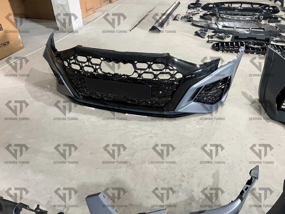 Передній бампер audi a3 a4 a5 a6 a7 a8 q3 q5 q7 бампер ауди s line rs