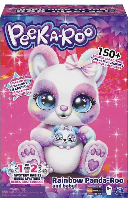 Інтерактивна іграшка Peek-A-Roo Interactive Rainbow Plush Toy (FR26)