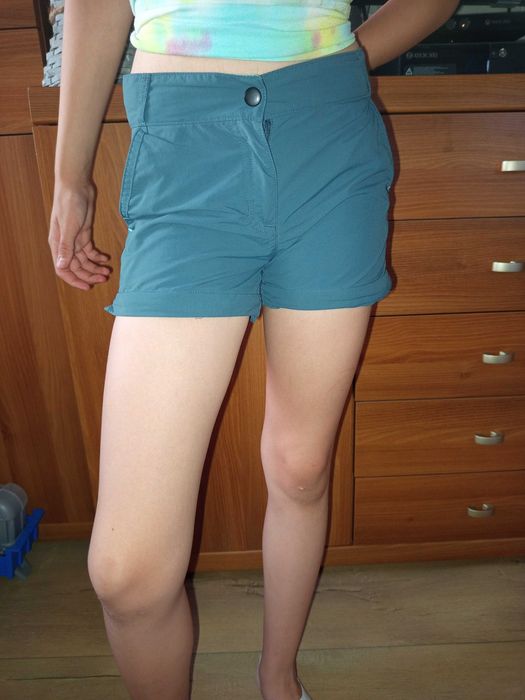 Spodnie turystyczne Quechua MH500 2w1 8-9 lat 131-140cm