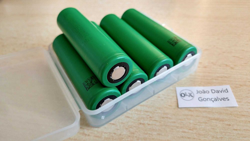 Pilha bateria 18650 Sony VTC4 2100 mAh 30A recarregável
