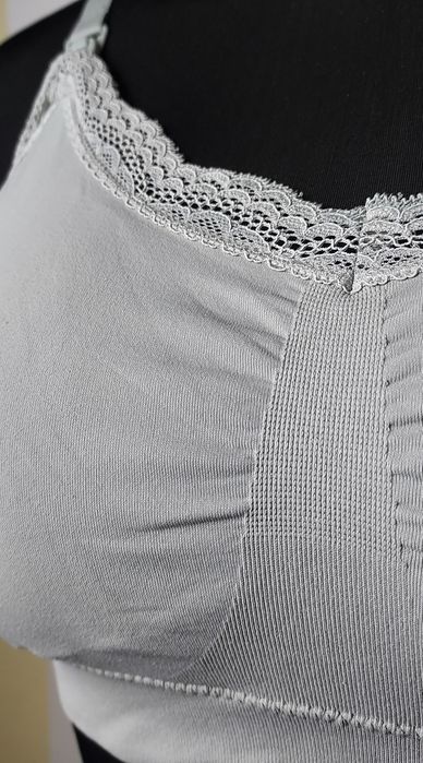 H&M_bezszwowy biustonosz do karmienia_L/90D