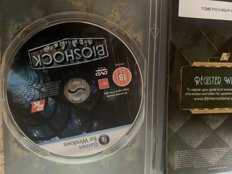 BIOSHOCK game for Windows64172204293378121