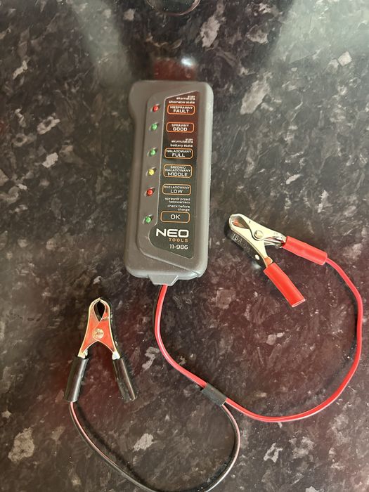 Тестер до гелевих та Agm акумуляторів
