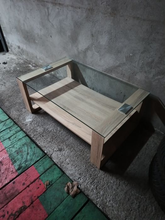 Stolik kawowy szklany