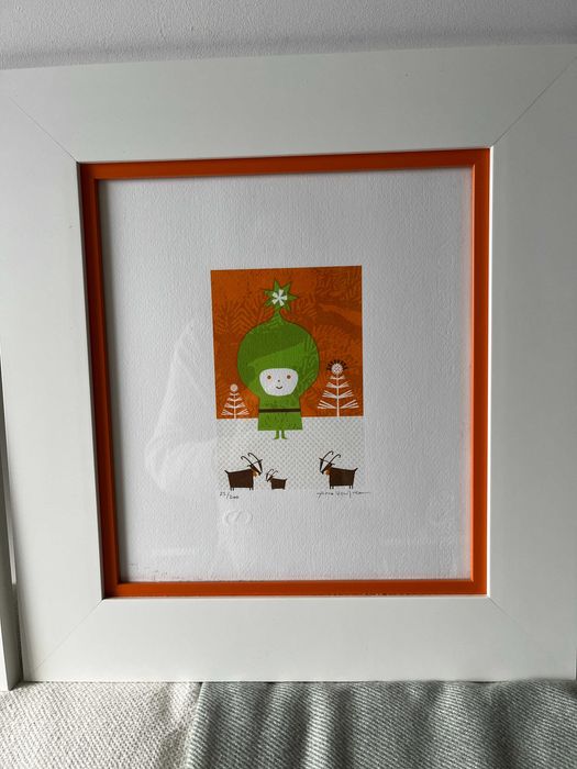 2 serigrafias de Ana Ventura