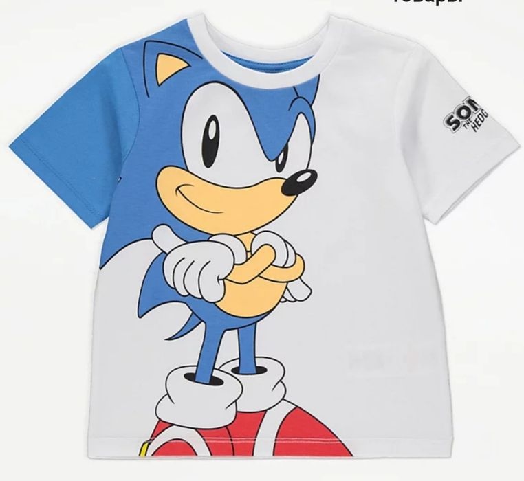 Футболка Sonic 116-122 George