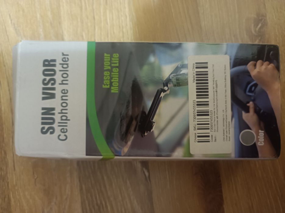 Тримач для телефону в автомобіль Sun visor