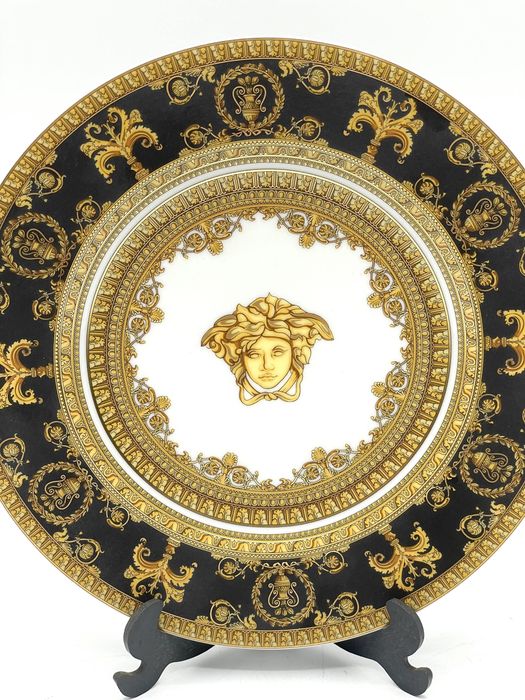 Prato porcelana Medusa Rosenthal Versace