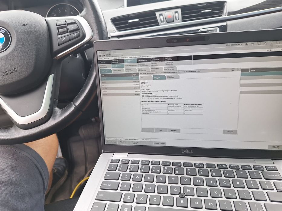 Laptop serwisowy diagnostyczny BMW ista+