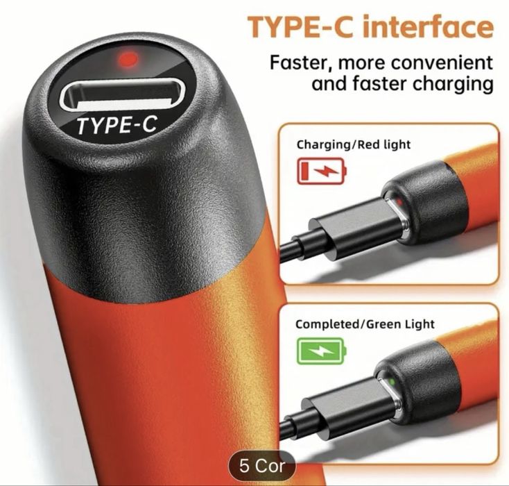 Ferro de Soldar Portátil Digital USB 3.7V - Kit Completo (Novo)