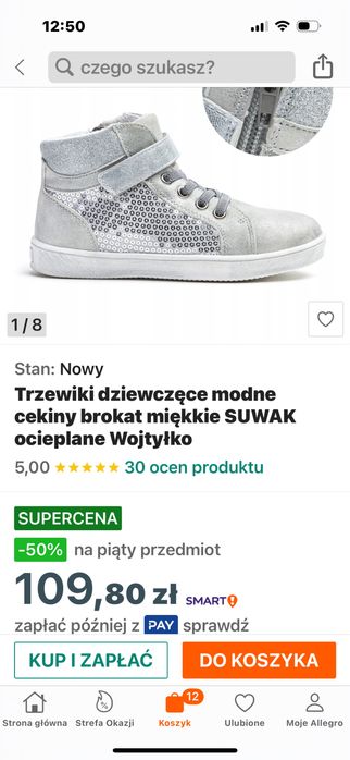 Trzewiki dziewczece Wojtylko 34