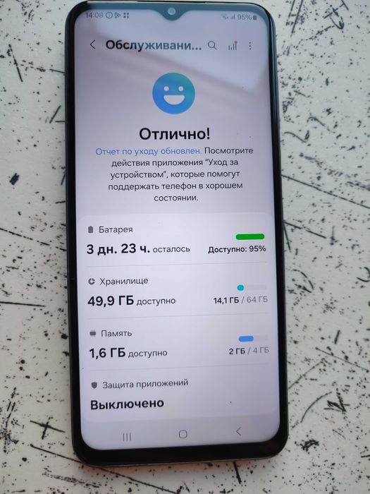 смартфон Samsung Galaxy A13 4/64гб
