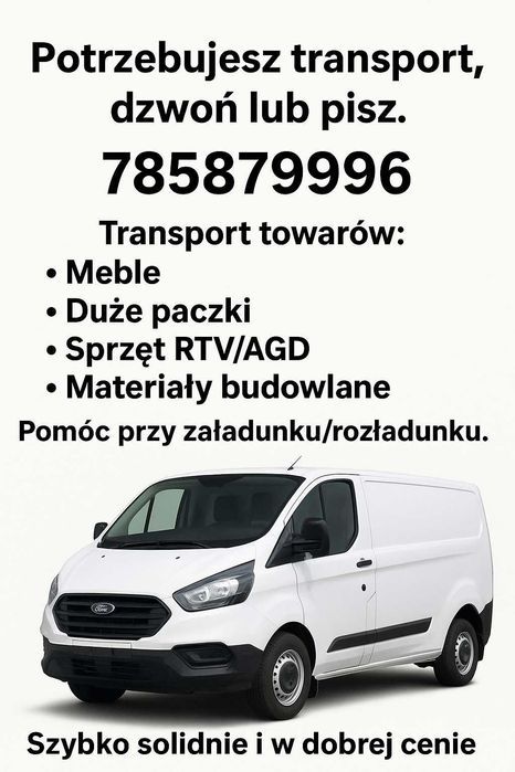 Przeprowadzki Warszawa/okolica/Polska