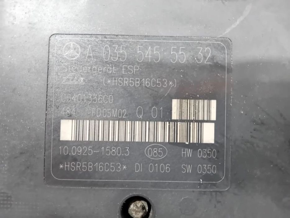 Módulo Abs Mercedes SLK 200 R171 A0355455532 Original