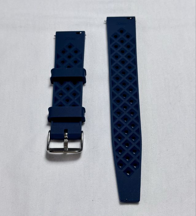 Gumowy pasek do zegarka typu Tropic (20mm)