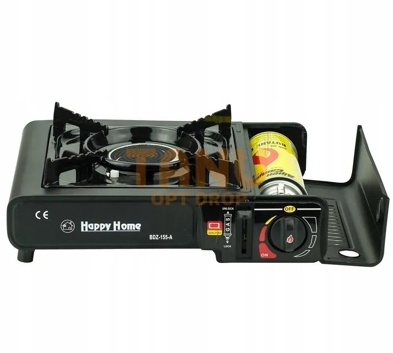 Портативна настільна керамічна газова плита із системою п'єзопідпалом