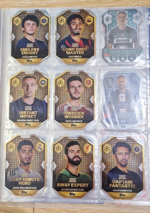 Match Attax 2025/26 Topps Cartas