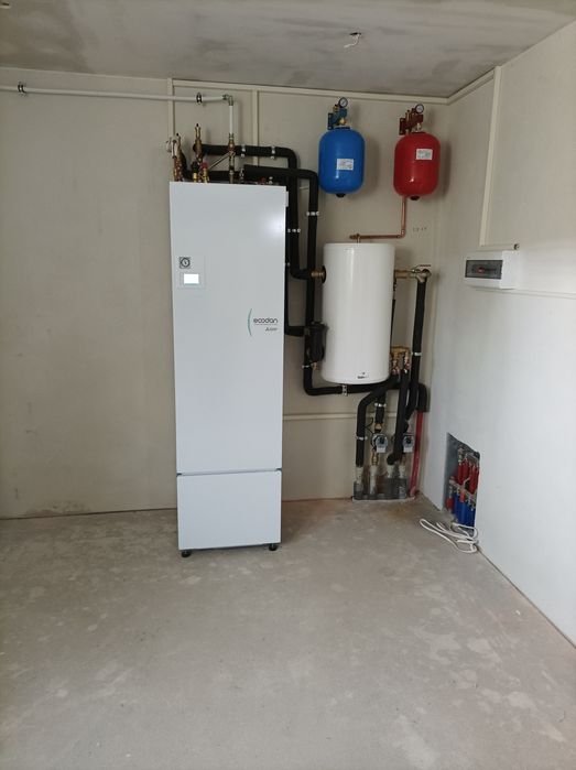 Pompa ciepła MITSUBISHI Zubadan 8 kW Montaż