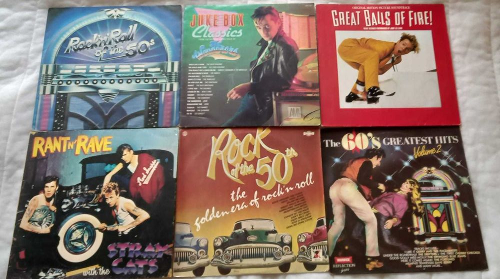 Vários LP`s de Rock and Roll