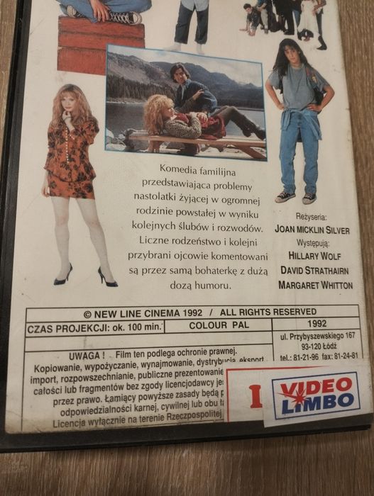 Kaseta VHS Film Step kids