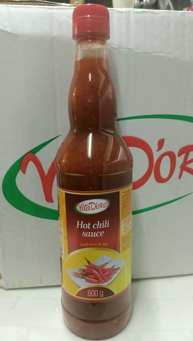 Соус Hot Chili VitaDoro 0.800г