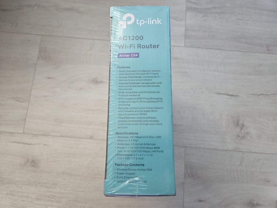 Router TP-Link Archer C64 – nowy, fabrycznie zapakowany