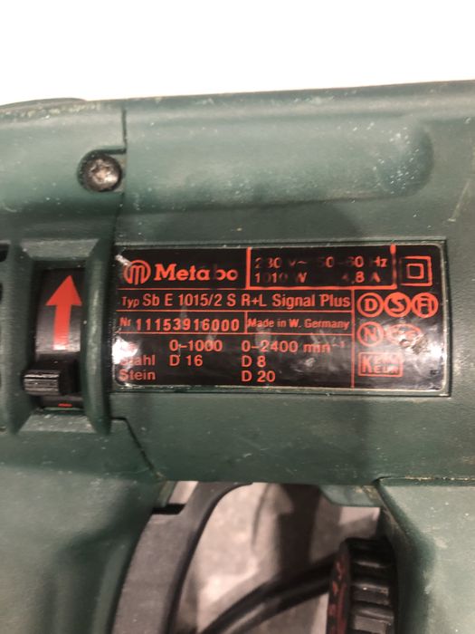 Дрель Metabo