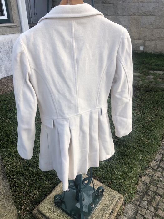 Casaco bege D. Sample