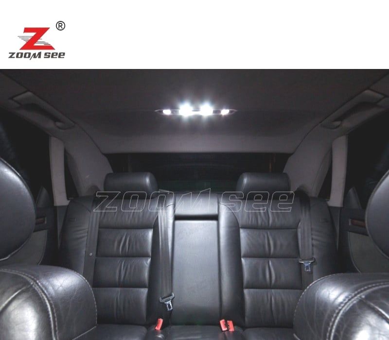 KIT COMPLETO DE 31 LÂMPADAS LED INTERIOR AUDI A8 S8 D2 QUATTRO 1997 -2002