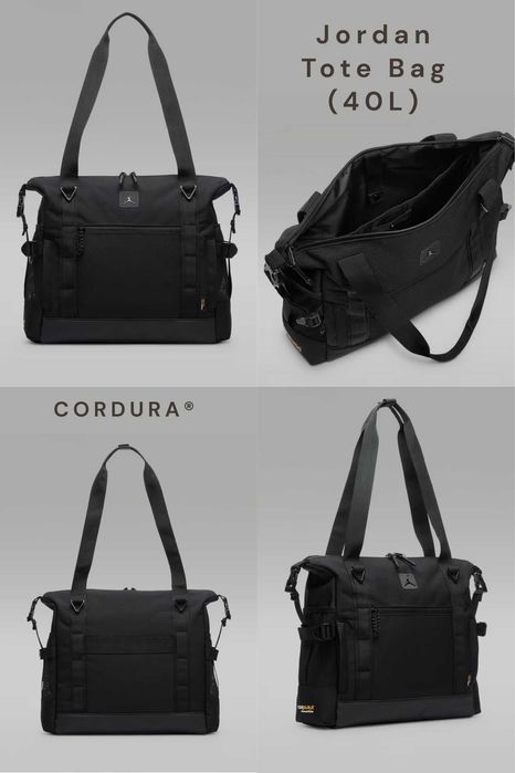 Сумка-тоут Jordan Tote Bag Black (MA9016-023)