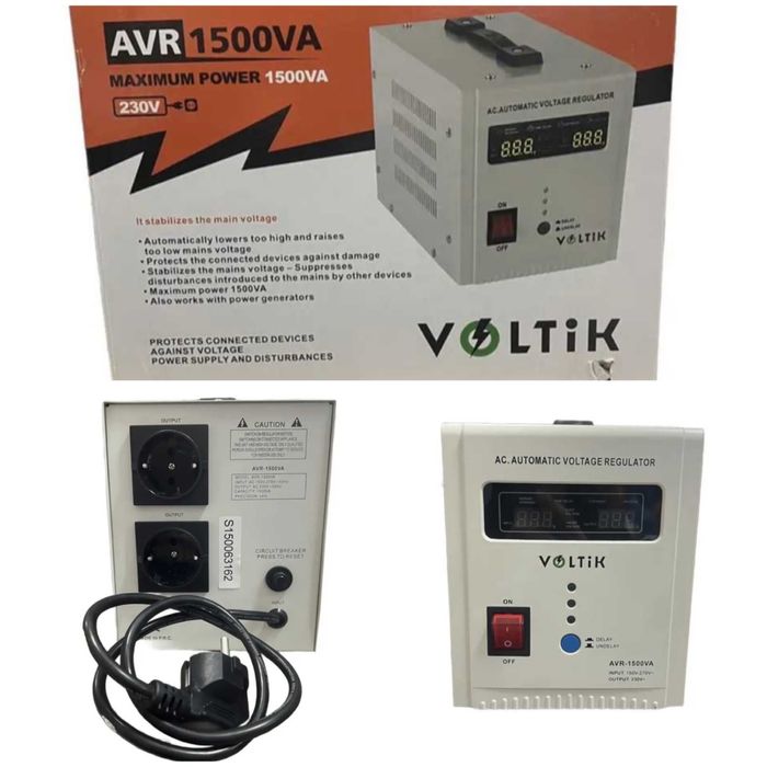 Стабілізатор напруги 1.5VA Voltik Poland